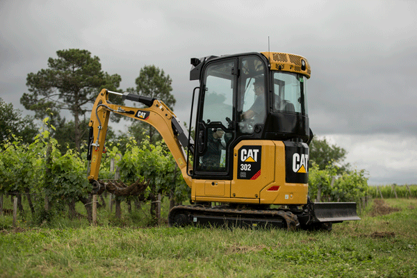 Next-Gen Cat mini excavators model