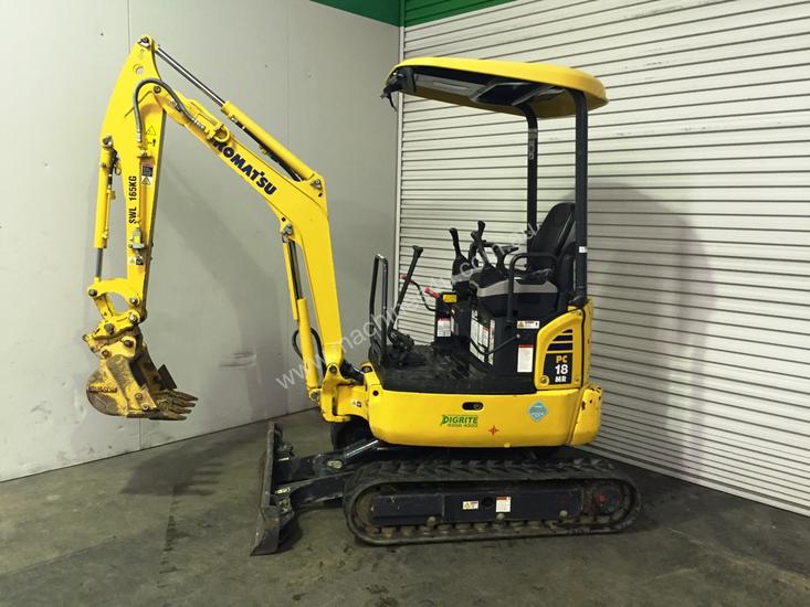 Komatsu PC18MR-3 excavator